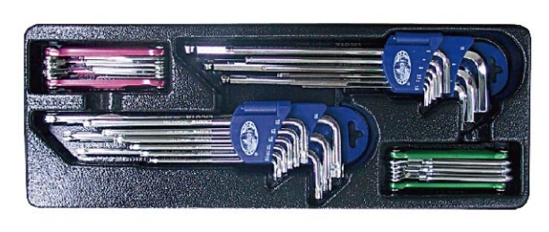 4件套內(nèi)六角扳手+花型內(nèi)六角扳手組 ACK-384008