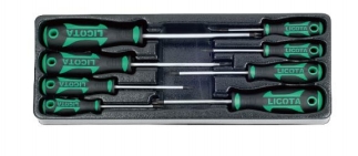 8件套花型螺絲批組 ACK-384013